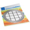 Marianne D Craftable Pixels Circle CR1651 circle 97mm, squares 22x22mm