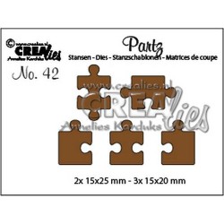 Crealies Partzz 5x puzzle...
