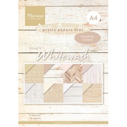 Marianne D Paper pad Eline‘s Whitewash PB7066 A4