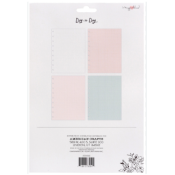 American crafts Maggie Holmes Day-To-Day Note Pages 7.25"X11" 80/Pkg 373050