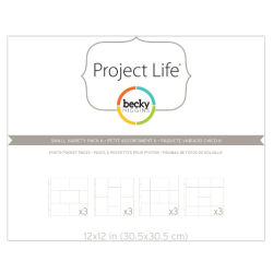 Project Life • 12 st Photo pocket pages 12x12