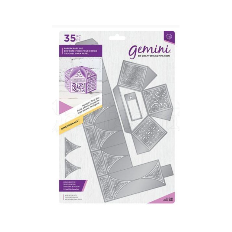 Gemini Die "Hexagon Petal Box"