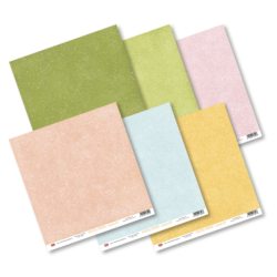 Craft&You Design 6st Base paper set 12×12 ”Pastel” CPS-PPBASE30