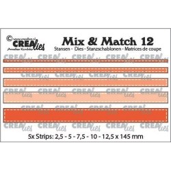Crealies Mix & Match strips...