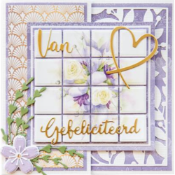 Marianne D Creatable Pixels Square CR1650 105x105mm, squares 22x22mm