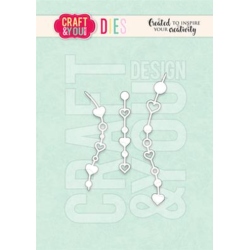 Craft & You Dies "Decorative Hanging Strips 1" CW283