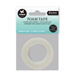 Studio Light Doublesided foam tape 1mm thick - 0,6mm wide SL-ES-FOAMT02 60x60mm