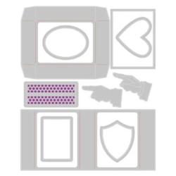 Sizzix/Tim Holtz Thinlits Die "Vault - Matchbox" 666604