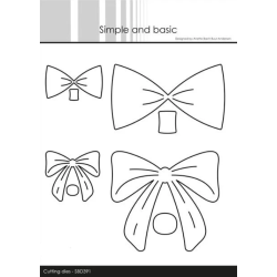 Simple and Basic die "Bow & Bow Tie" SBD391