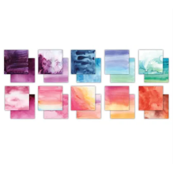 Craft Consortium 8x8 The Essential Craft Papers  - Ombré