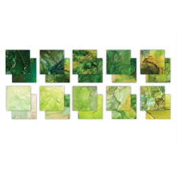 Craft Consortium 6x6  The Essential Craft Papers  - Ink Drops - Organic