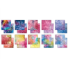 Craft Consortium 8x8 The Essential Craft Papers - Ink Drops - Vivid