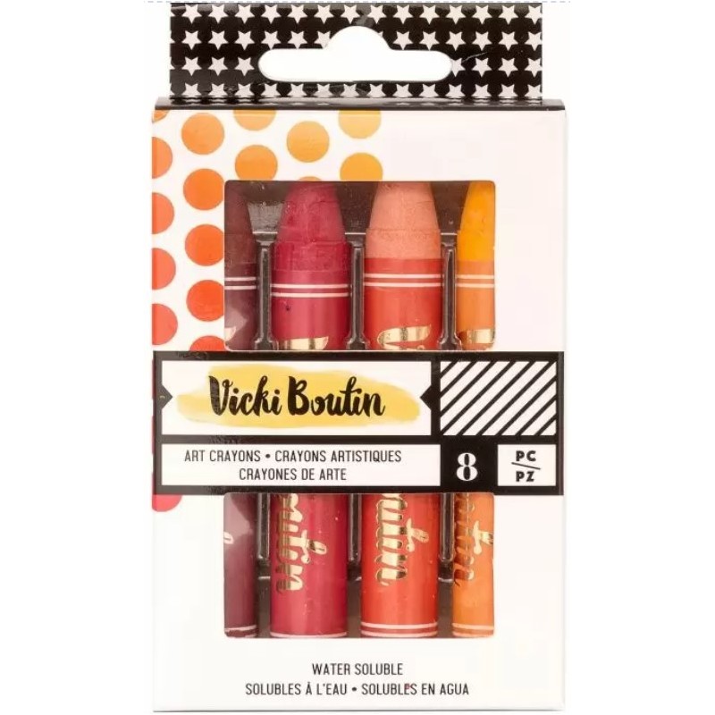 Vicki Boutin • Oil art crayons warm 8pcs :