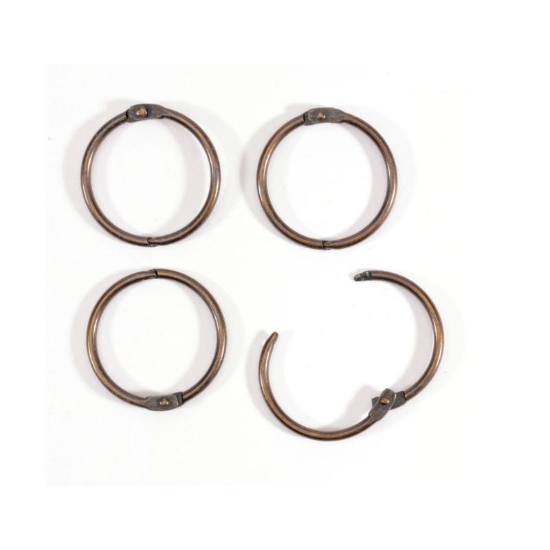 Vaessen Creative • Book Binding Rings 32mm Copper 12pcs
