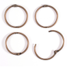 Vaessen Creative • Book Binding Rings 38mm Copper 12pcs