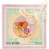 Marianne D Craftable Shakables Bloem CR1653 107mm, centre 65mm