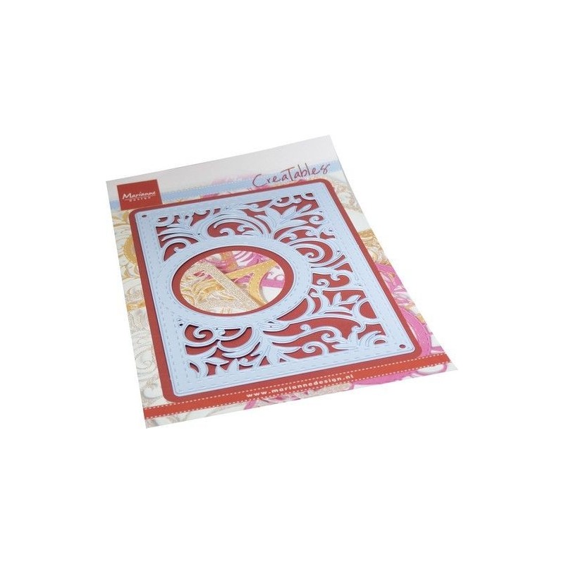 Marianne D Creatable Rechthoek Swirly LR0840 95x138mm