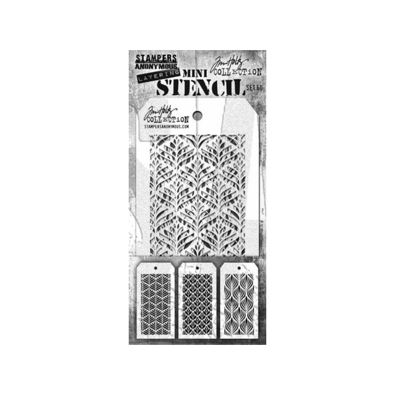 SA / Tim Holtz Mini Stencil Set 60 TH-MST060