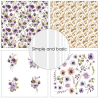 Simple and Basic Design Papers "Purple floral mood" SBP531