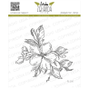 Lesia Stamp "Cherry blossom with hatching"