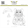 Lesia Stamp Set "Mouse with a gift"