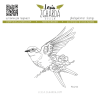 Lesia Stamp "Bird with Flowers"