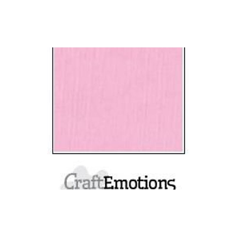 CraftE Cardstock Linen Pink 12"x12" / 10st