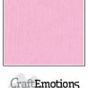 CraftE Cardstock Linen Pink 12"x12" / 10st