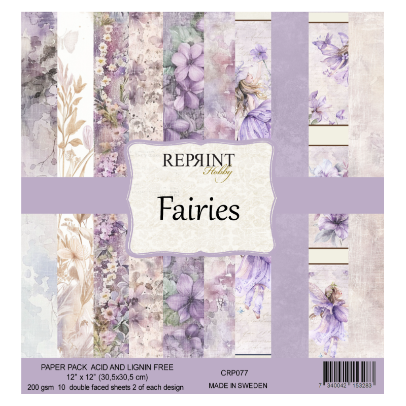 Reprint 12X12 Paperpack  - Fairies Collection