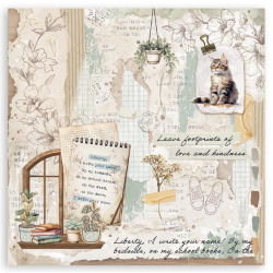 Stamperia 30,5x30,5 (12"x12") - Create Happiness Secret Diary