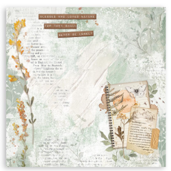 Stamperia 30,5x30,5 (12"x12") - Create Happiness Secret Diary