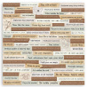 Stamperia 30,5x30,5 (12"x12") - Create Happiness Secret Diary