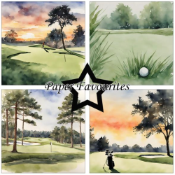 Paper Favourites Paper Pack "Golfing" PF288
