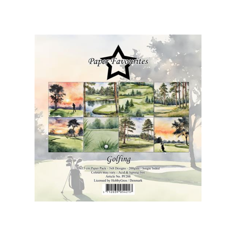 Paper Favourites Paper Pack "Golfing" PF288