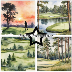 Paper Favourites Paper Pack "Golfing" PF288