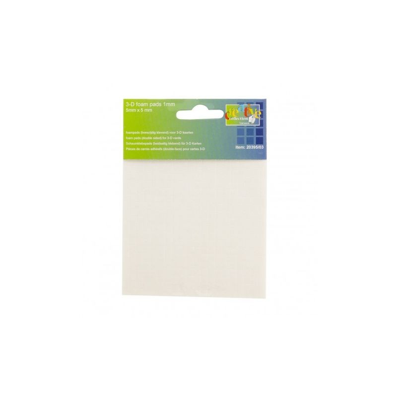 3-D foam pads 5 x 5 mm 1mm creative VIT