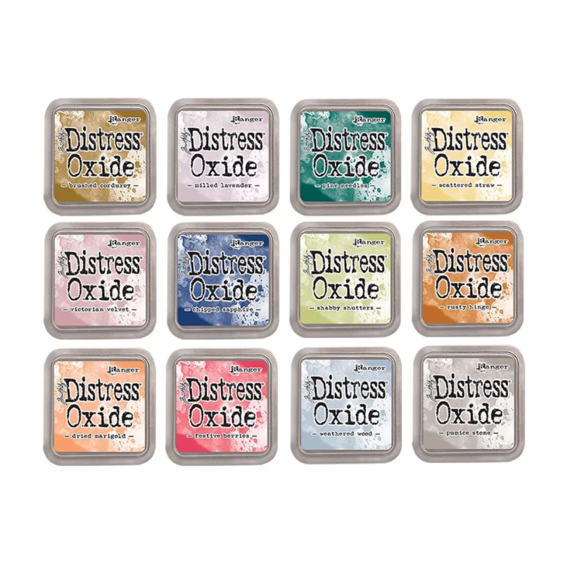 5:de släppet Distress Oxide Pad 12 st Tim Holtz