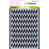 CraftEmotions Mask stencil zigzag A6