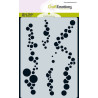 CraftEmotions Mask stencil ocean - air bubbles A6 A6