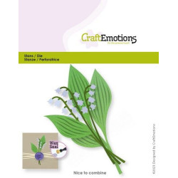 CraftEmotions Die - Lily of...