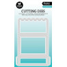 Studio Light Cutting dies ATC card pocket Essentials nr.789 SL-ES-CD789 105x148x1mm