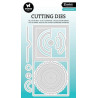 Studio Light Cutting dies Rotation wheel Essentials nr.806 SL-ES-CD806 92,5x150x1mm