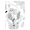 Pink Ink Designs • Wings Series Clear Stamp Set An Owl in the Hand