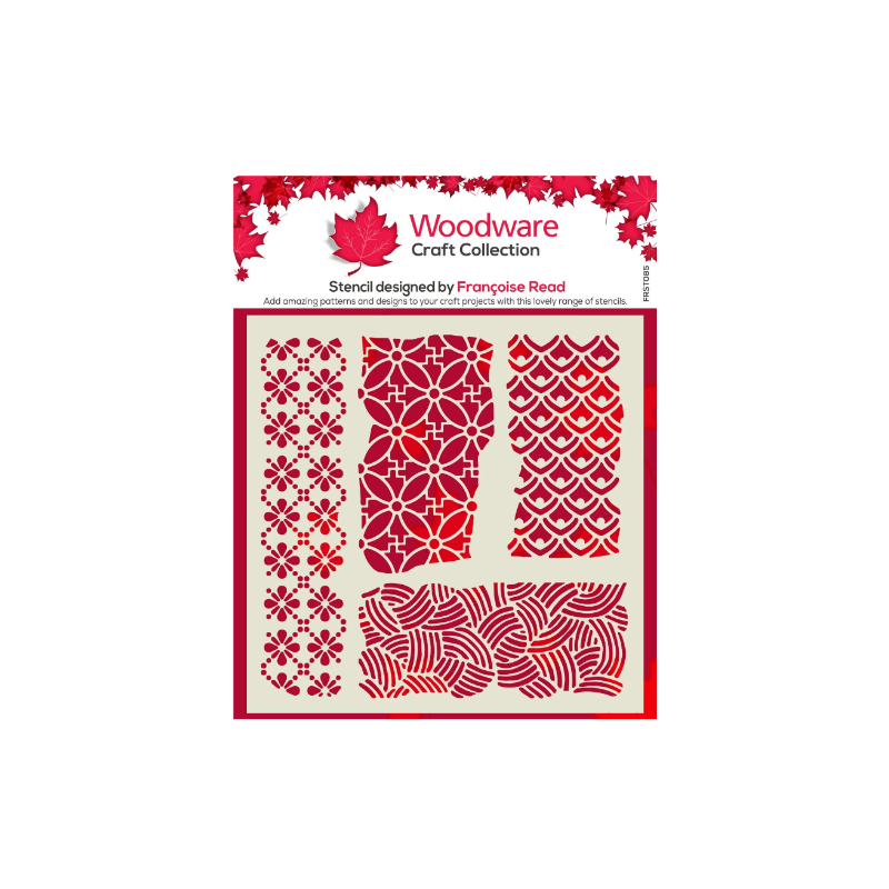 Woodware • Stencil Organic
