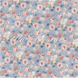 Maja Design 1st ark Denim & Girls - Roses 30,5x30,5