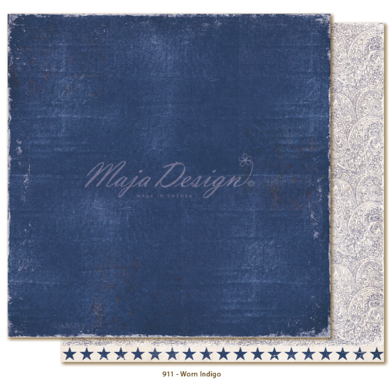 Maja Design 1st Ark Denim & Friends - Worn Indigo 30,5x30,5