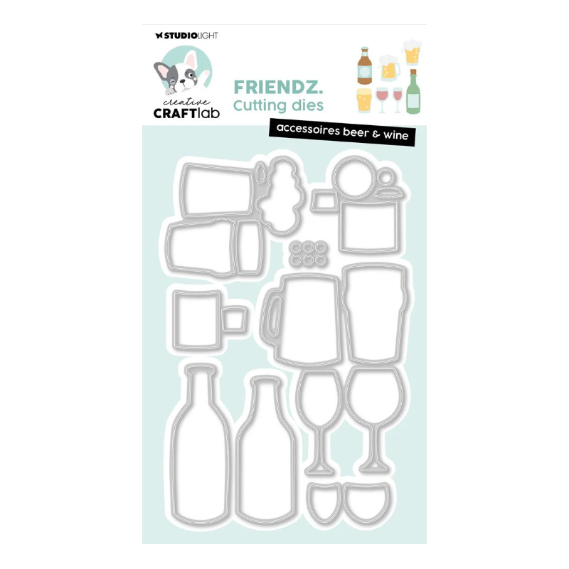 Studio Light Dies "Accessories - Beer & Wine" CCL-FR-CD816