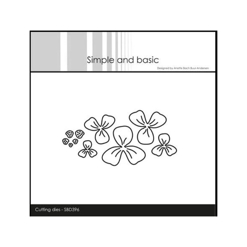 Simple and Basic die "Flowers" SBD396