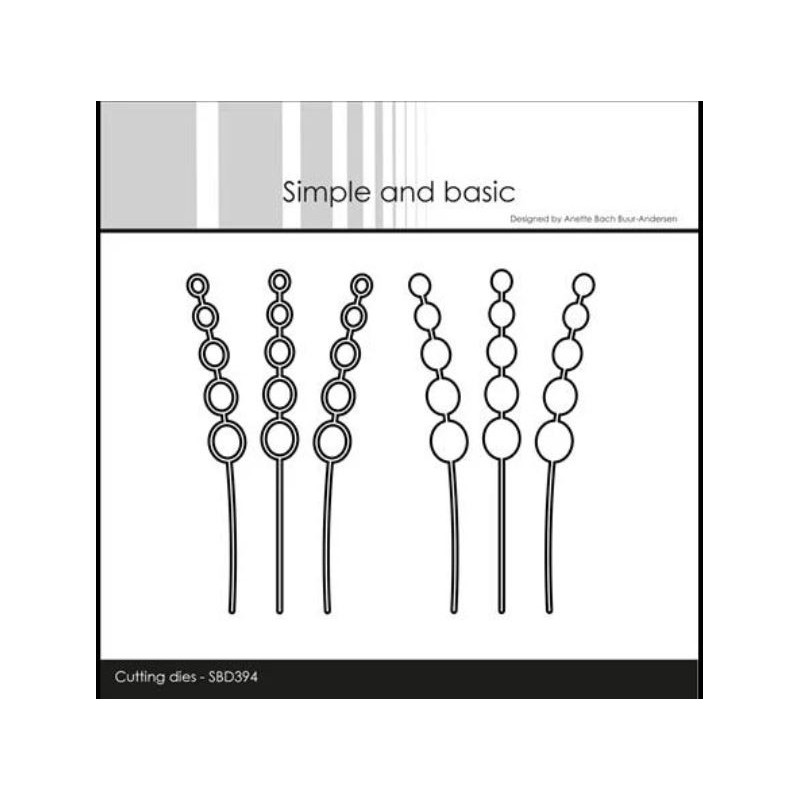 Simple and Basic die "Pearl branches" SBD394