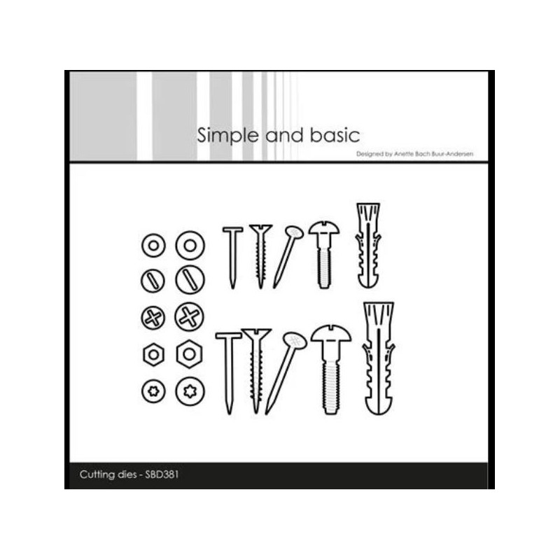 Simple and Basic die "Nails Bits and Pieces" SBD381